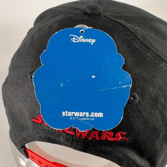 Disney Chewbacca Snapback Cap Hat Black Star Wars Lucasfilm Theme Park Mens - Picture 10 of 15